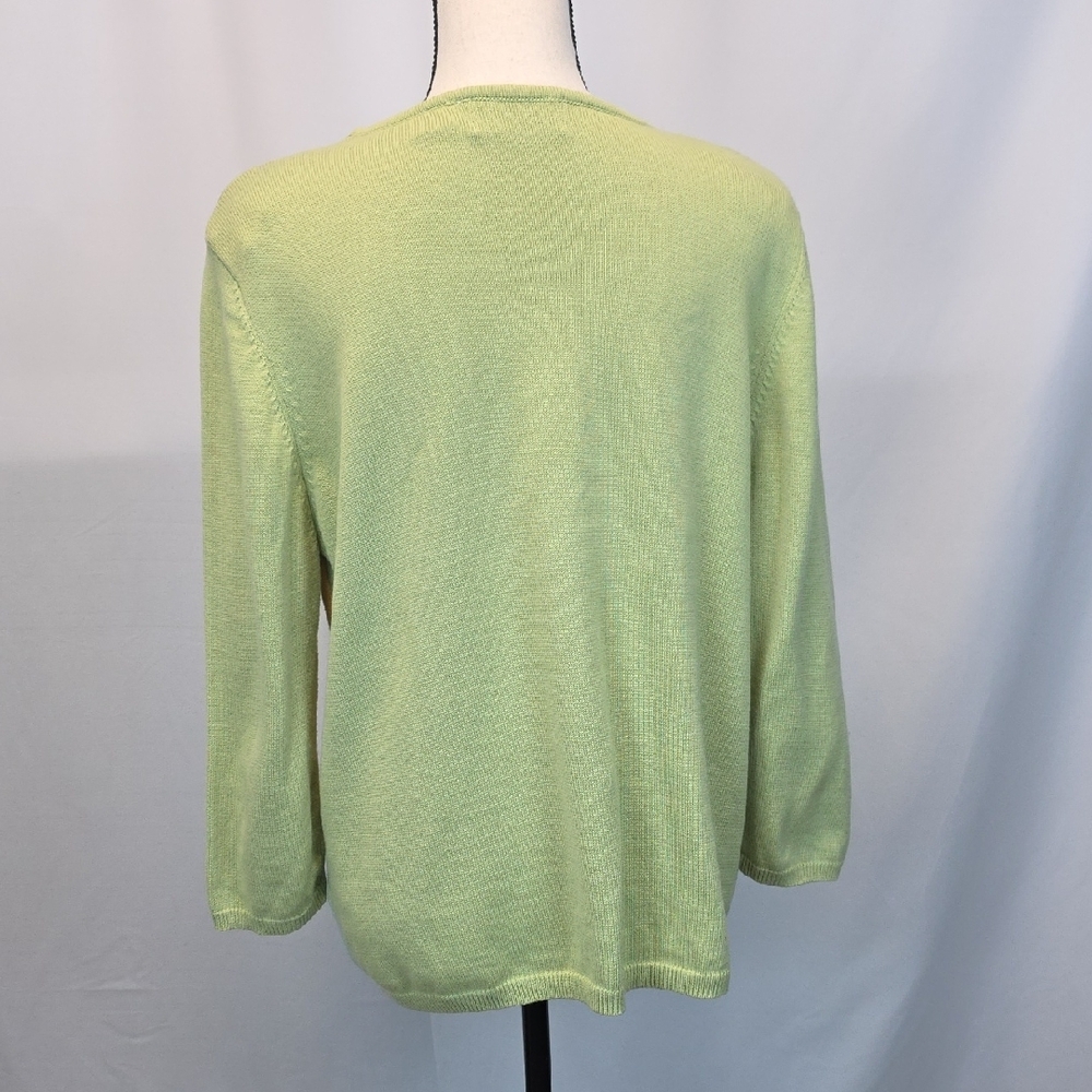 Alfred Dunner Multicolor Abstract Sweater - Picture 3 of 7